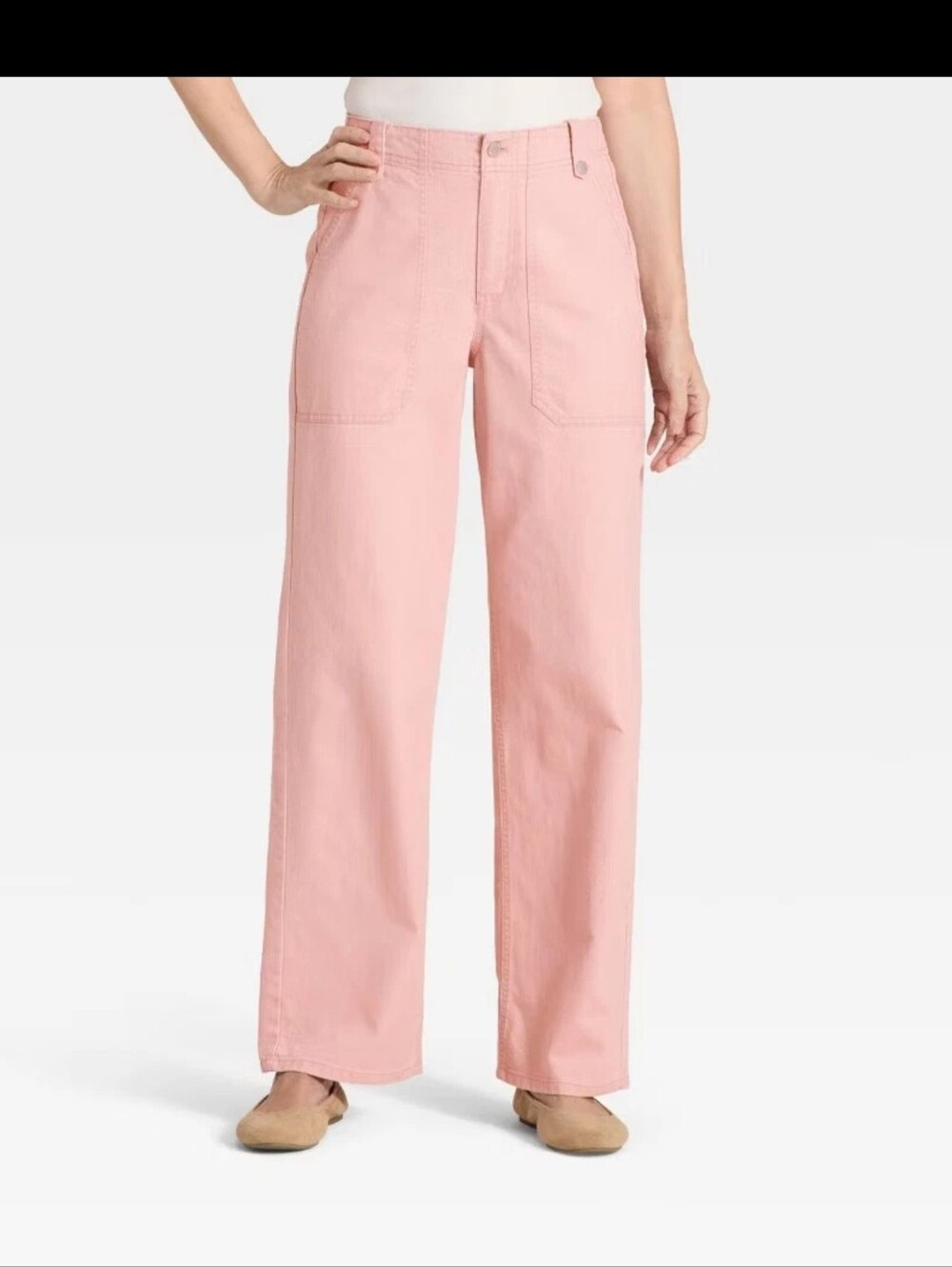 Universal Thread Women's Mid-Rise Straight Leg Cargo Pants Size 6